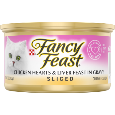 fancy feast sliced