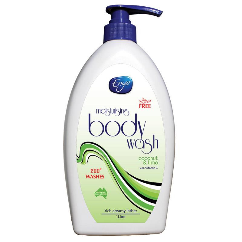 Enya Body Wash Coconut And Lime 1 Litre SPOIL.co.nz