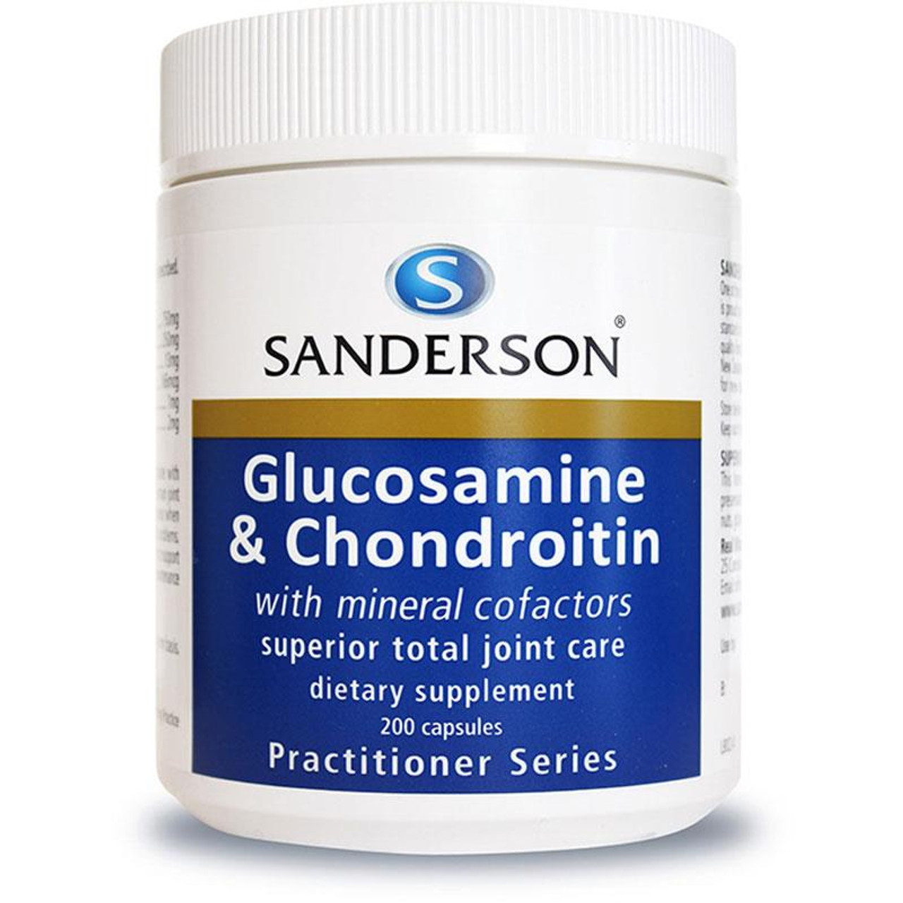 Sanderson Glucosamine & Chondroitin With CoFactors 200 Capsules