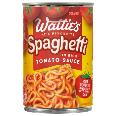 Wattie's Spaghetti In Tomato Sauce 300g SPOIL.co.nz