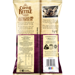 Copper Kettle Vintage Cheddar & Red Onion Potato Chips 150g SPOIL.co.nz