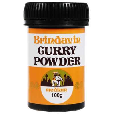 Brindavin Medium Curry Powder 100g SPOIL.co.nz
