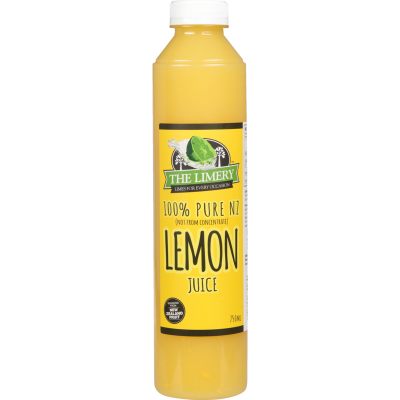 The Limery 100 Pure NZ Lemon Juice 750ml SPOIL.co.nz