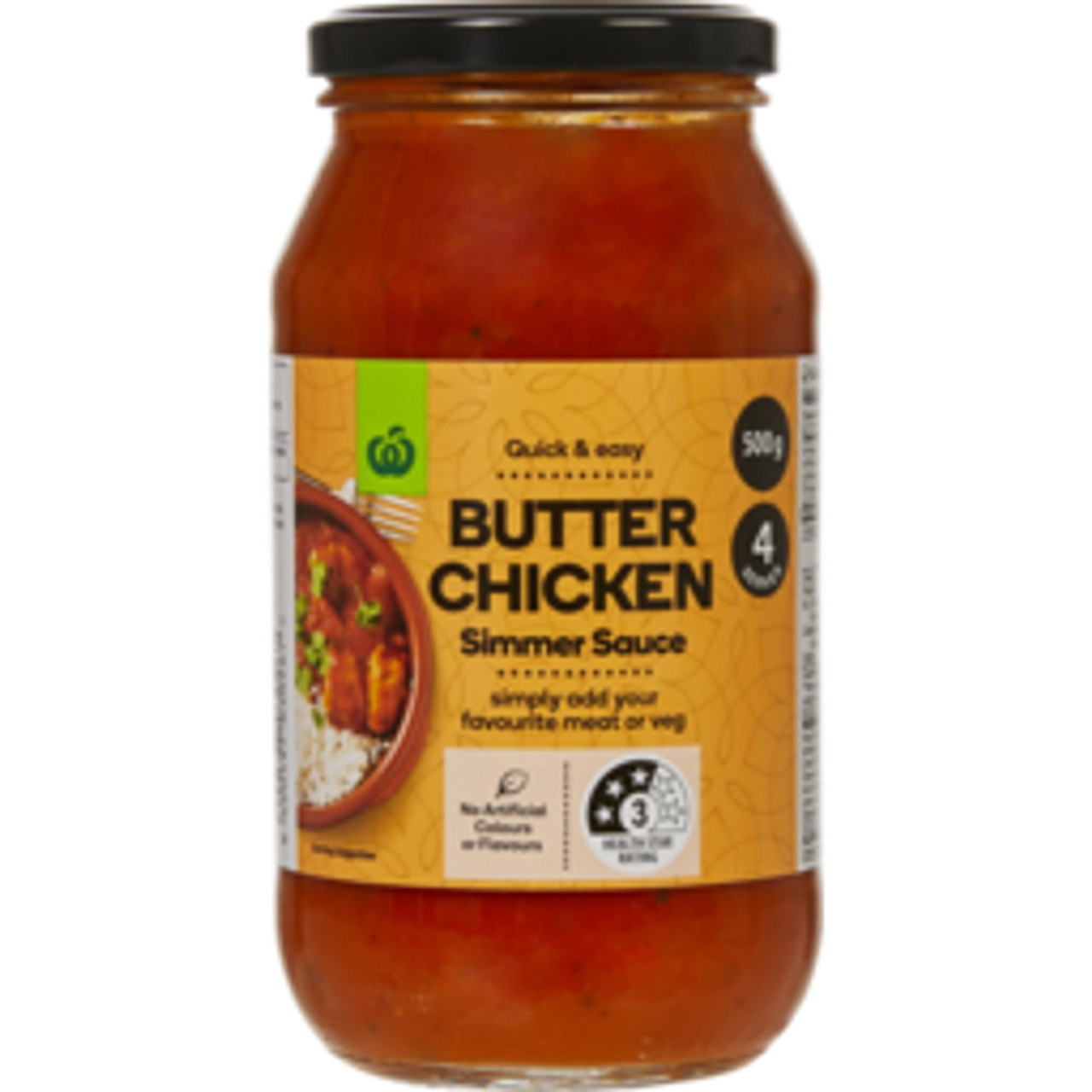 Select Butter Chicken Simmer Sauce 500g - SPOIL.co.nz