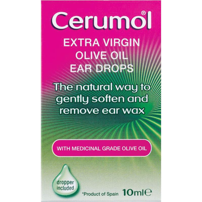 cerumol olive ear drops 10ml SPOIL.co.nz