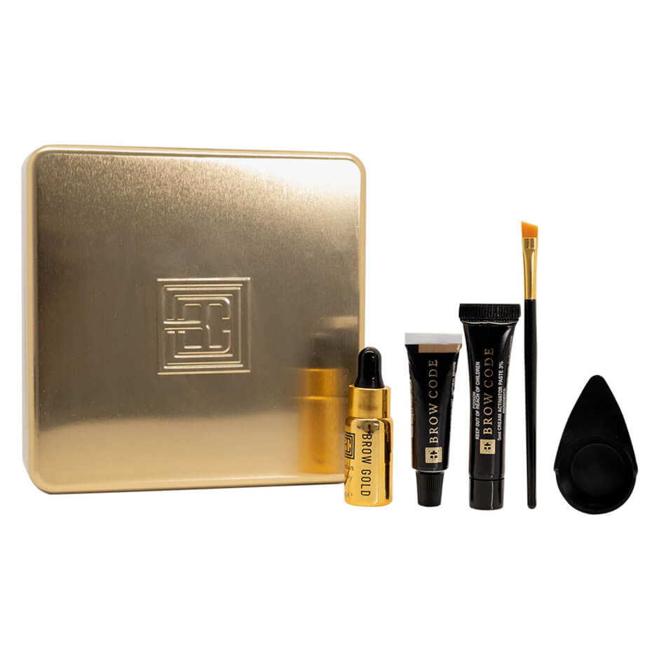 Brow Code - Brow Tint Kit - Light Brown 5g - SPOIL.co.nz