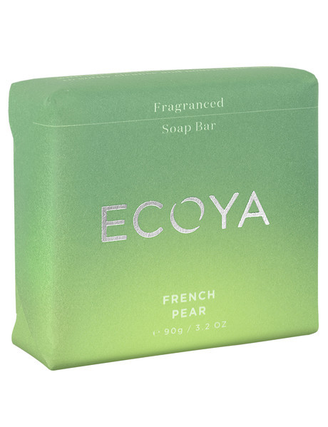 Ecoya French Pear Soap 90g SPOIL.co.nz