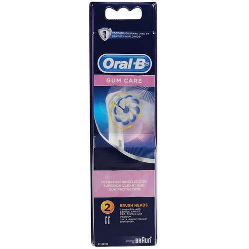 Oral B Electric Toothbrush Heads Gum Care refill 2pk