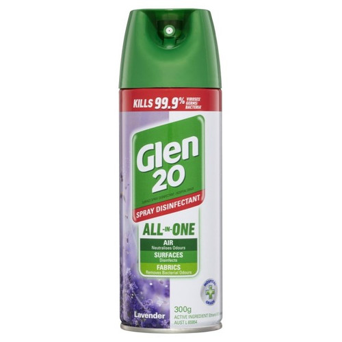 Glen 20 Disinfectant Spray Surface Lavender spray 300g
