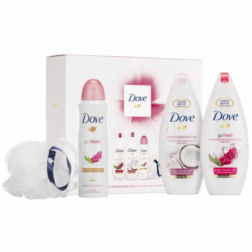 Dove Relaxing Beauty Gift Set 4pc