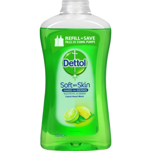 Dettol Antibacterial Lemon & Lime Liquid Hand Wash Refill