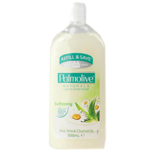 Palmolive Handwash Refill Softening Aloe Vera & Chamomile 500ml