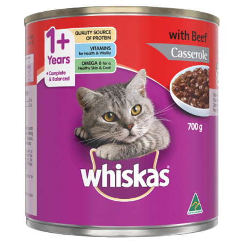 Whiskas Beef Casserole Wet Cat Food