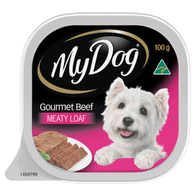 My Dog Gourmet Beef Meaty Loaf Wet Dog Food 100g