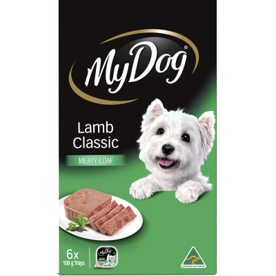 My Dog Lamb Classic Meaty Loaf Wet Dog Food 6pk