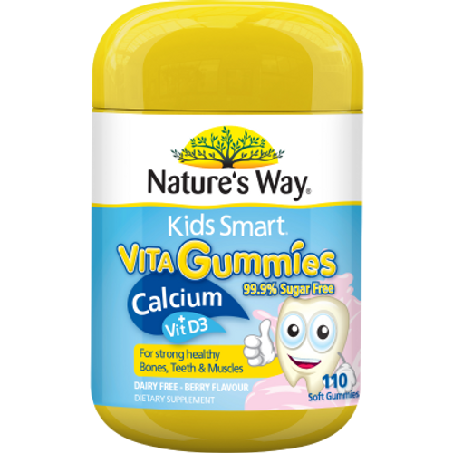Nature's Way Kids Smart Calcium + Vitamin D Vita Gummies 110ea