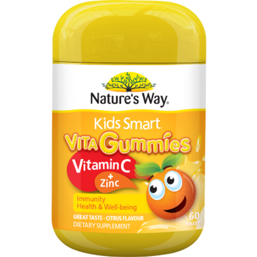 Nature's Way Kids Smart Vitamin C + Zinc Vita Gummies 60ea