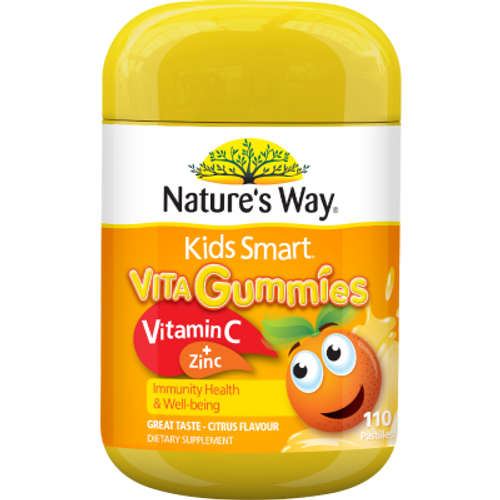 Nature's Way Kids Smart Vitamin C + Zinc Vita Gummies 110ea