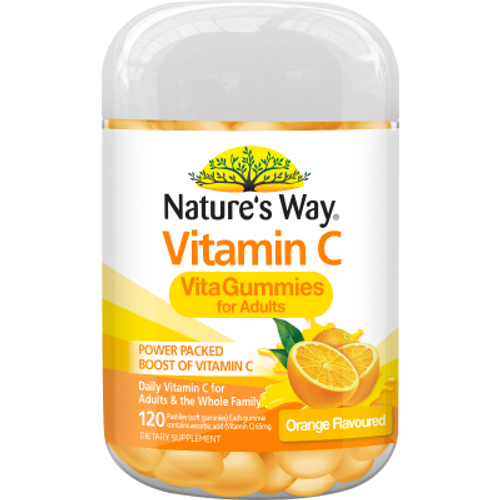 Nature's Way Vitamin C Orange Vita Gummies For Adults 120ea