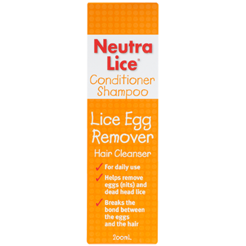 Neutralice Conditioner Shampoo Lice Egg Remover 200ml