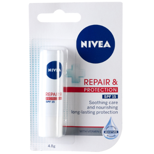 Nivea Repair And Protection Lip Balm For Dry Lips 4.8g