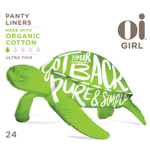Oi Girl Organic Cotton Ultra Thin Panty Liners 24pk