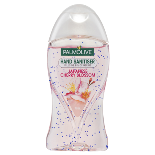 Palmolive Japanese Cherry Blossom Antibacterial Travel Hand Sanitiser 48ml