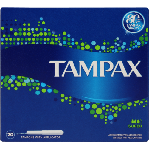 Tampax Super Tampons 20pk