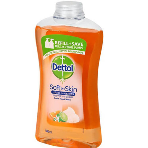 Dettol Lime & Orange Blossom Foam Hand Wash Refill 500ml