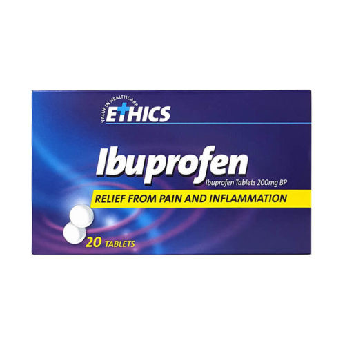 Ethics Ibuprofen Tablets 20 Pack