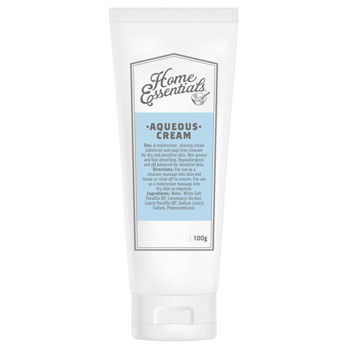 Home Essentials Aqueous Cream Tube 100G