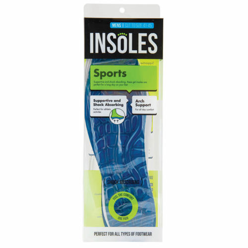 Gel Insole Mens 1 Pair