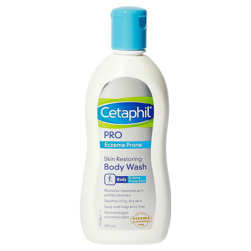 Cetaphil Pro Eczema Prone Skin Restoring Body Wash 295Ml