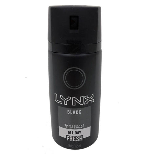 Lynx Body Spray Black 100g