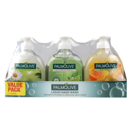 Palmolive Liquid Handwash Assorted Pack 3 X 250ml