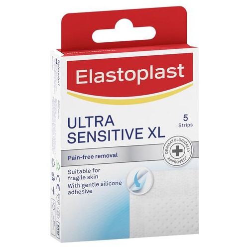 Elastoplast Ultra Sensitive XL Strips 5 Pack