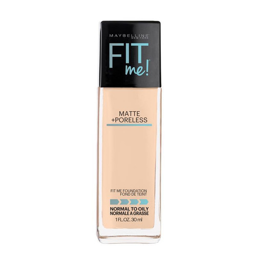 Maybelline Fit Me Matte & Poreless Mattifying Liquid Foundation - Classic Ivory 120