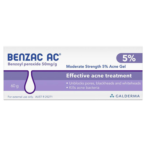 Benzac Ac Gel 5% 60G