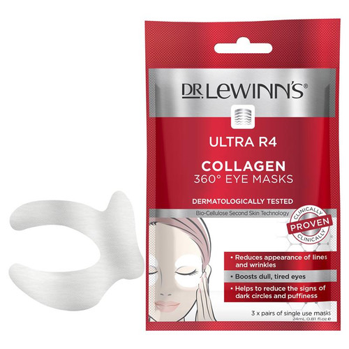 Dr Lewinn'S Ultra R4 Collagen 360 Eye Masks 3 Pack