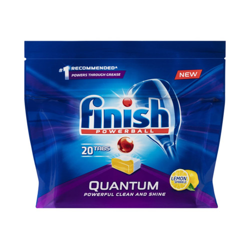 Finish Quantum Lemon Dishwasher Tablets 20Pk