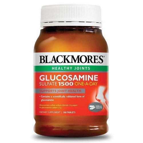 Blackmores Glucosamine Sulfate 1500Mg One-A-Day 180 Tablets