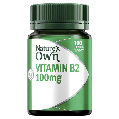 Nature'S Own Vitamin B2 100Mg 100 Tablets