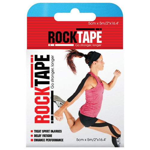 Rocktape Kinesiology Tape Blue 5Cm X 5M