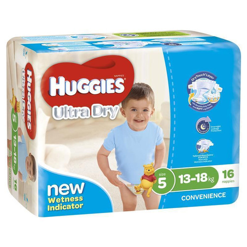 Huggies Convenience Pack Walker 16 Boy