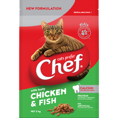 Chef Chicken & Fish Cat Food