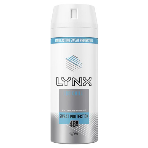 Lynx Deodorant Antiperspirant Ice Chill 165Ml