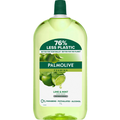 Palmolive Foaming Antibacterial Lime & Mint Hand Wash Refill