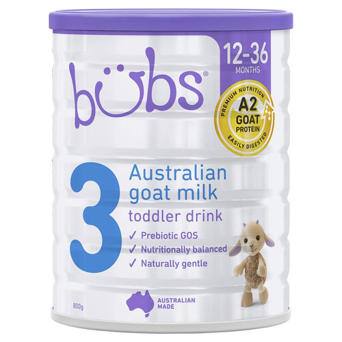 Bubs Goat Toddler Formula 800G