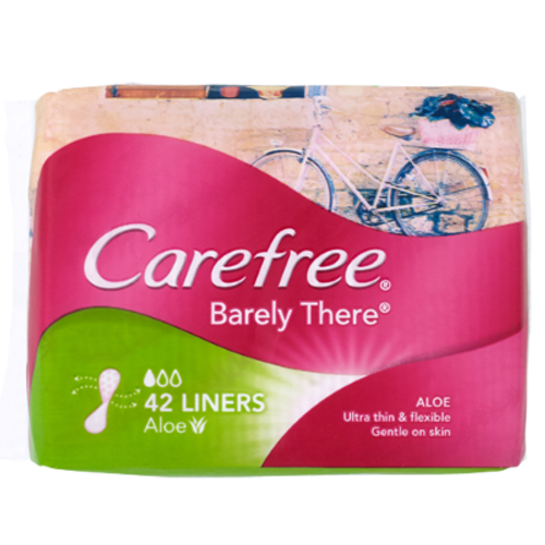 Carefree Barely There Aloe Liners