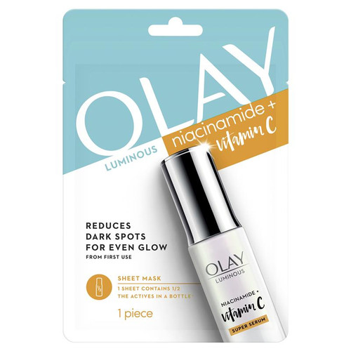 Olay Niacinamide + Vitamin C Sheet Mask 1pk